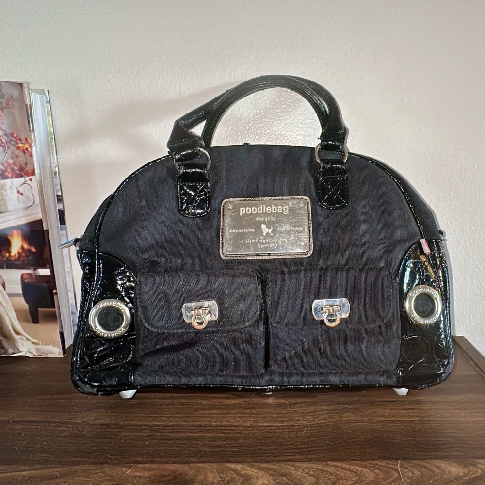 Vintage Hamburg Germany Poodle Bag